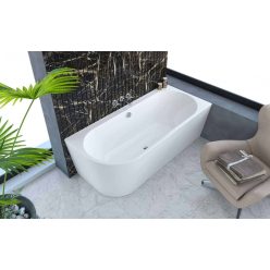   Kád, Kolpa San 574360 Dream SP 180x80 falhoz állítható fürdőkád, balos kivitel