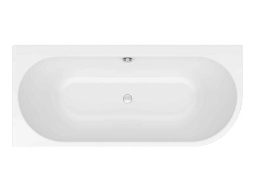 Kád, Kolpa San 518040 Dream SP 170x75 falhoz állítható fürdőkád, jobbos kivitel