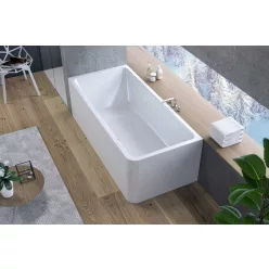   Kád, Kolpa San 513480 Elektra-SP 185x85 falhoz állítható fürdőkád, jobbos kivitel