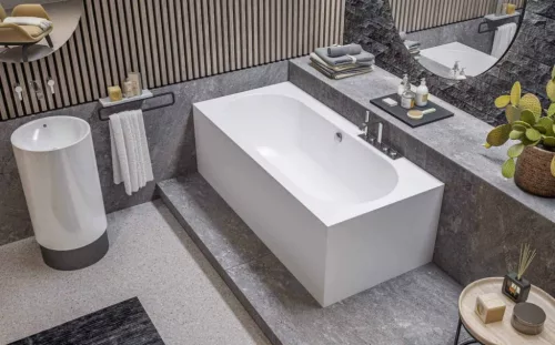 Kád, Kolpa San 922840 Atys 180×85/O előlapos fürdőkád