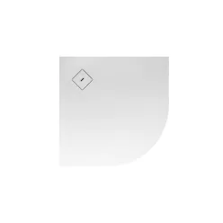 Zuhanytálca, Kolpa San 922780 Moonwalk 90x90 fehér, íves