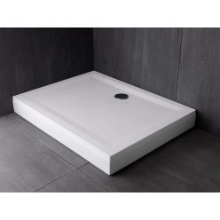   Zuhanytálca, Kolpa San 923790 Canary 80x80 fehér, előlappal