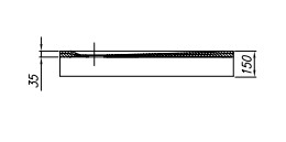 Zuhanytálca, Kolpa San 534630 Macarena 100x100 fehér, íves, előlappal