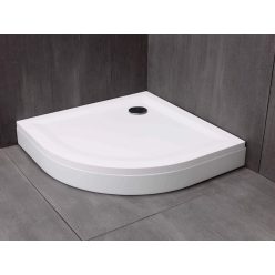   Zuhanytálca, Kolpa San 534600 Macarena 90x90 fehér, íves, előlappal