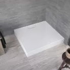 Zuhanytálca, Kolpa San 565980 Drop 100x80 előlappal