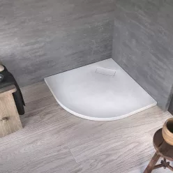 Zuhanytálca, Kolpa San 565690 Drop 90x90 íves