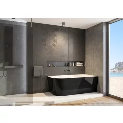 Kád, Aquatek Indianapolis fekete 170x80 balos