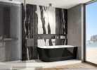 Kád, Aquatek Indianapolis fekete 170x80 balos