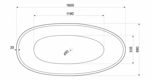 Kád, Aquatek Oklahoma 180x90