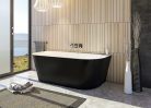 Kád, Aquatek Philadelphia Black 170x80