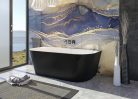 Kád, Aquatek Philadelphia Black 170x80
