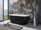 Kád, Aquatek Philadelphia Black 150x75