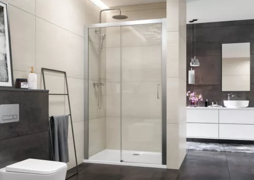 Zuhanyajtó, Aquatek DYNAMIC B2 135x195 grape üveggel