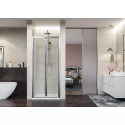 Zuhanyajtó, Aquatek DYNAMIC B6 80x195 átlátszó üveggel