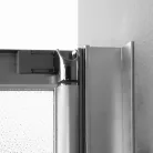 Zuhanyajtó, Aquatek DYNAMIC B6 80x195 átlátszó üveggel