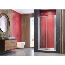 Zuhanyajtó, Aquatek MASTER B6 80x185 átlátszó üveggel