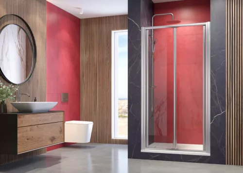 Zuhanyajtó, Aquatek MASTER B6 85x185 átlátszó üveggel