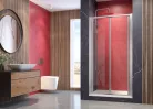 Zuhanyajtó, Aquatek MASTER B6 90x185 átlátszó üveggel