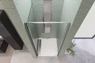 Zuhanyajtó, Aquatek YES B1 60x200 átlátszó üveggel