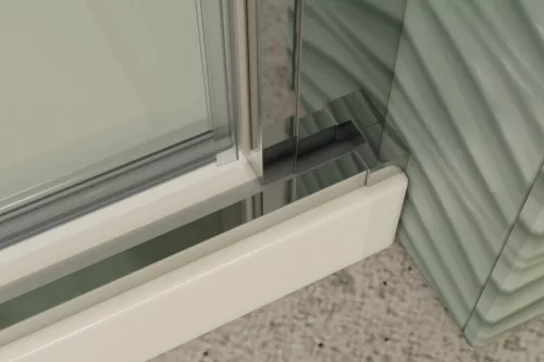 Zuhanyajtó, Aquatek YES B1 75x200 átlátszó üveggel