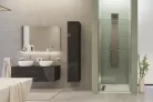 Zuhanyajtó, Aquatek YES B1 75x200 grape üveggel