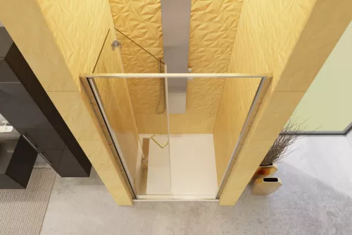 Zuhanyajtó, Aquatek YES B8 85x200 átlátszó üveggel