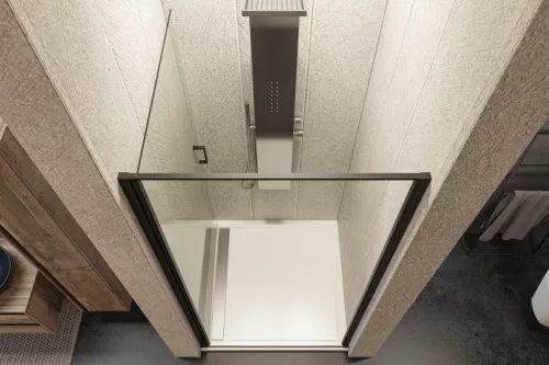 Zuhanyajtó, Aquatek YES BLACK B1 85x200