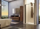 Zuhanyajtó, Aquatek YES BLACK B1 90x200