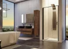 Zuhanyajtó, Aquatek YES BLACK B1 95x200