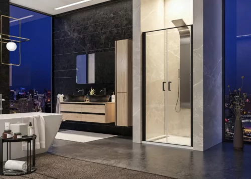Zuhanyajtó, Aquatek YES BLACK B2 80x200