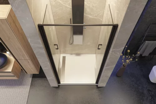Zuhanyajtó, Aquatek YES BLACK B2 100x200