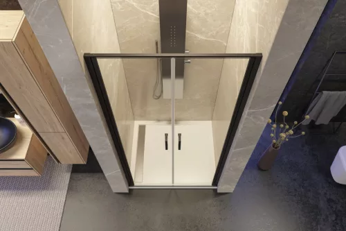 Zuhanyajtó, Aquatek YES BLACK B2 100x200