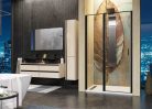 Zuhanyajtó, Aquatek YES BLACK B5 105x200