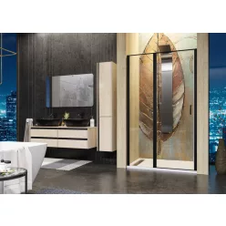 Zuhanyajtó, Aquatek YES BLACK B5 115x200