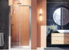 Zuhanyajtó, Aquatek FAMILY B02 80x190 átlátszó üveggel