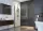 Walk-in, Aquatek OASIS BLACK F1 140x200