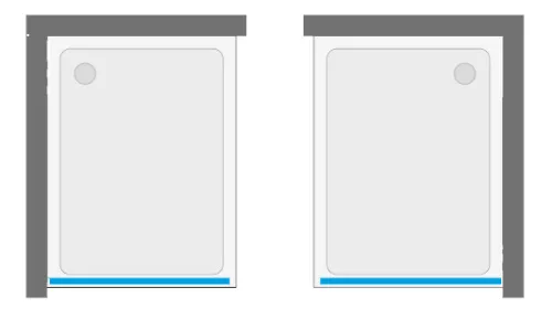 Zuhanyfal, Aquatek DYNAMIC F6 90x195