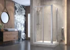 Zuhanyfal, Aquatek MASTER F6 80x185 átlátszó üveggel