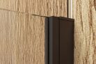 Zuhanyfal, Aquatek YES BLACK F1 85x200