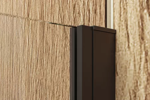 Zuhanyfal, Aquatek YES BLACK F1 115x200