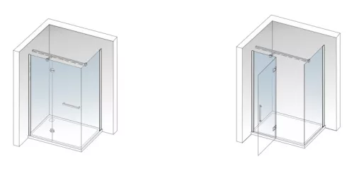 Zuhanykabin, Aquatek VIP2000 R13 100x80