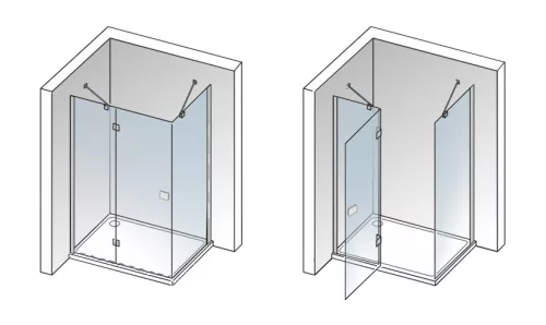 Zuhanykabin, Aquatek SMART R23 120x80 balos