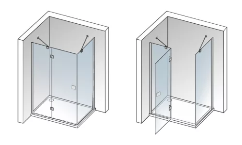 Zuhanykabin, Aquatek SMART R33 120x90 balos