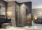 Zuhanykabin, Aquatek GLASS A1 90x90 króm+frost üveg