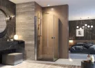 Zuhanykabin, Aquatek GLASS A2 90x90 króm+frost üveg