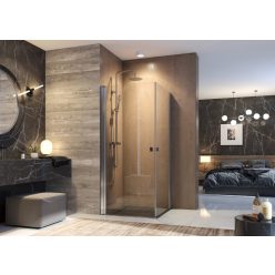 Zuhanykabin, Aquatek GLASS A2 90x90 króm+frost üveg