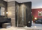 Zuhanykabin, Aquatek GLASS A3 90x90 króm+frost üveg