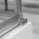 Zuhanykabin, Aquatek GLASS R14 100x80 króm+átlátszó üveg