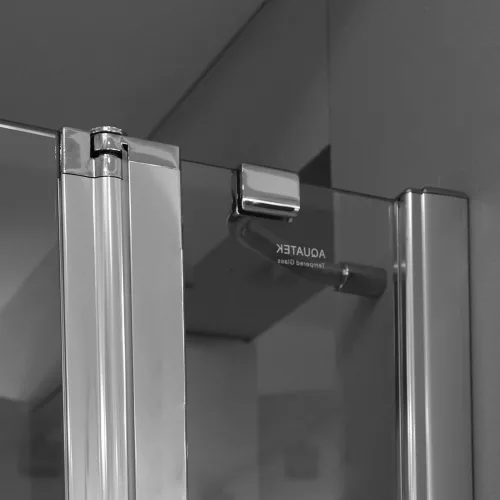 Zuhanykabin, Aquatek GLASS R14 100x80 króm+frost üveg