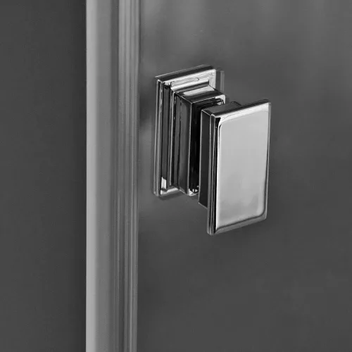 Zuhanykabin, Aquatek GLASS R14 100x80 króm+frost üveg